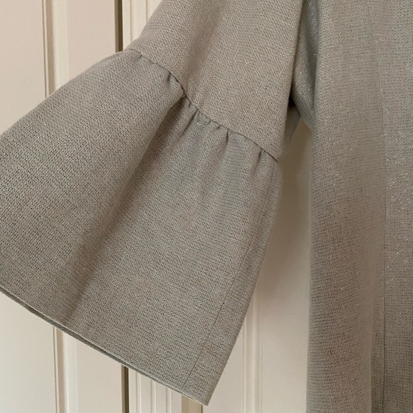 WOMEN’S ONE BUTTON JACKET WITH 3/4 SLEEVES Sz L by MAESTRO. - Picture 6 of 14